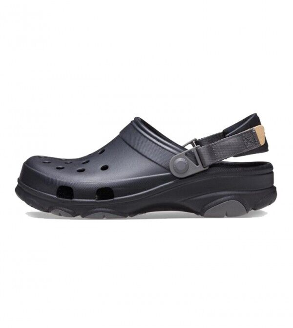 Crocs Classic All Terrain Clog 206340-001 Unisex Black Croslite Adjustable Strap