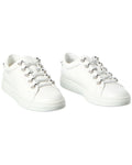 Jimmy Choo Antibes/F Leather Sneaker (Authentic Pre-Loved)
