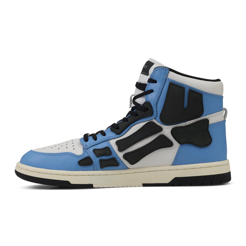 Amiri Carolina Blue/White Skel Top Hi Sneakers