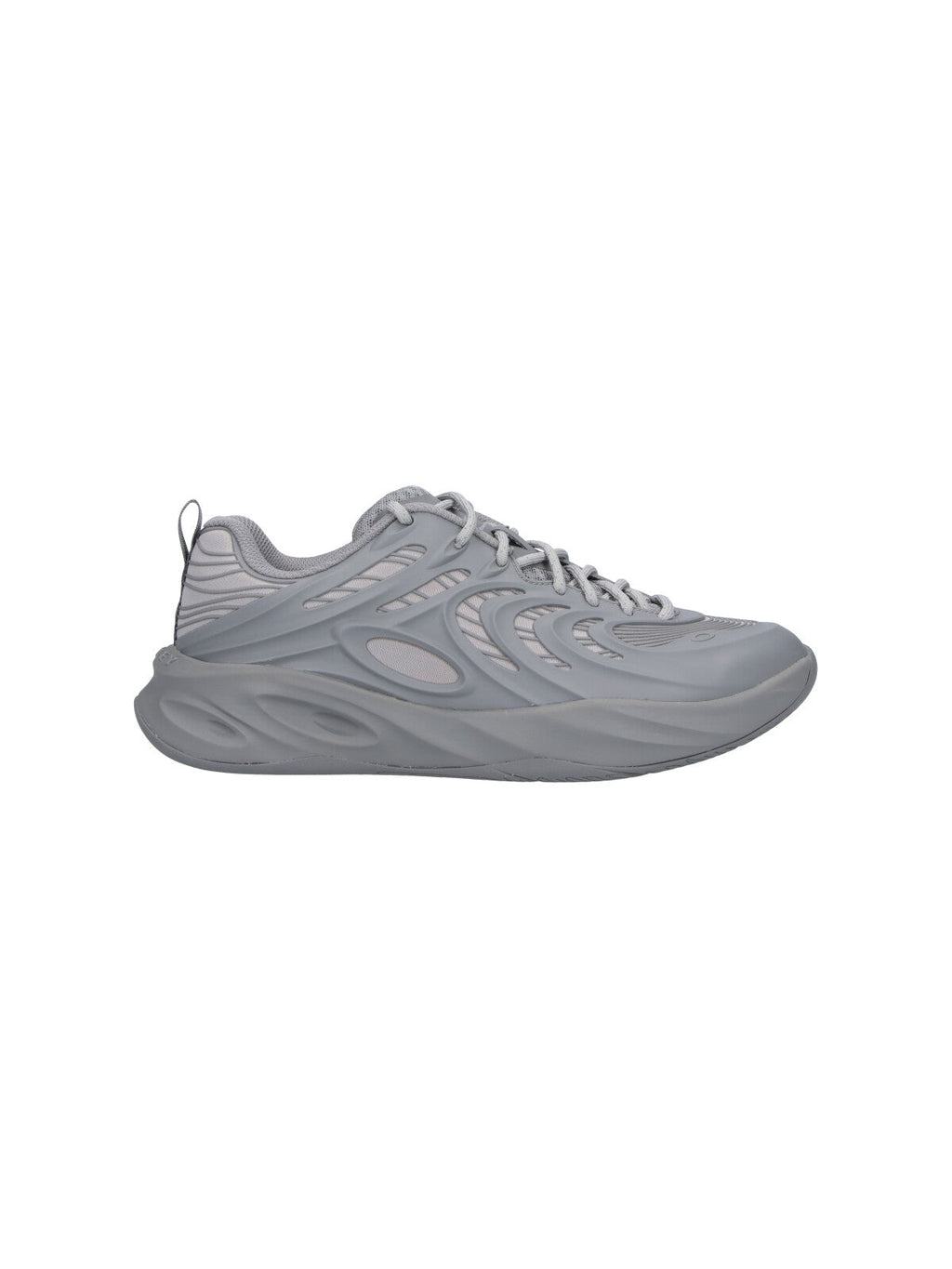 Gray Oakley Strike Fabric Sneakers
