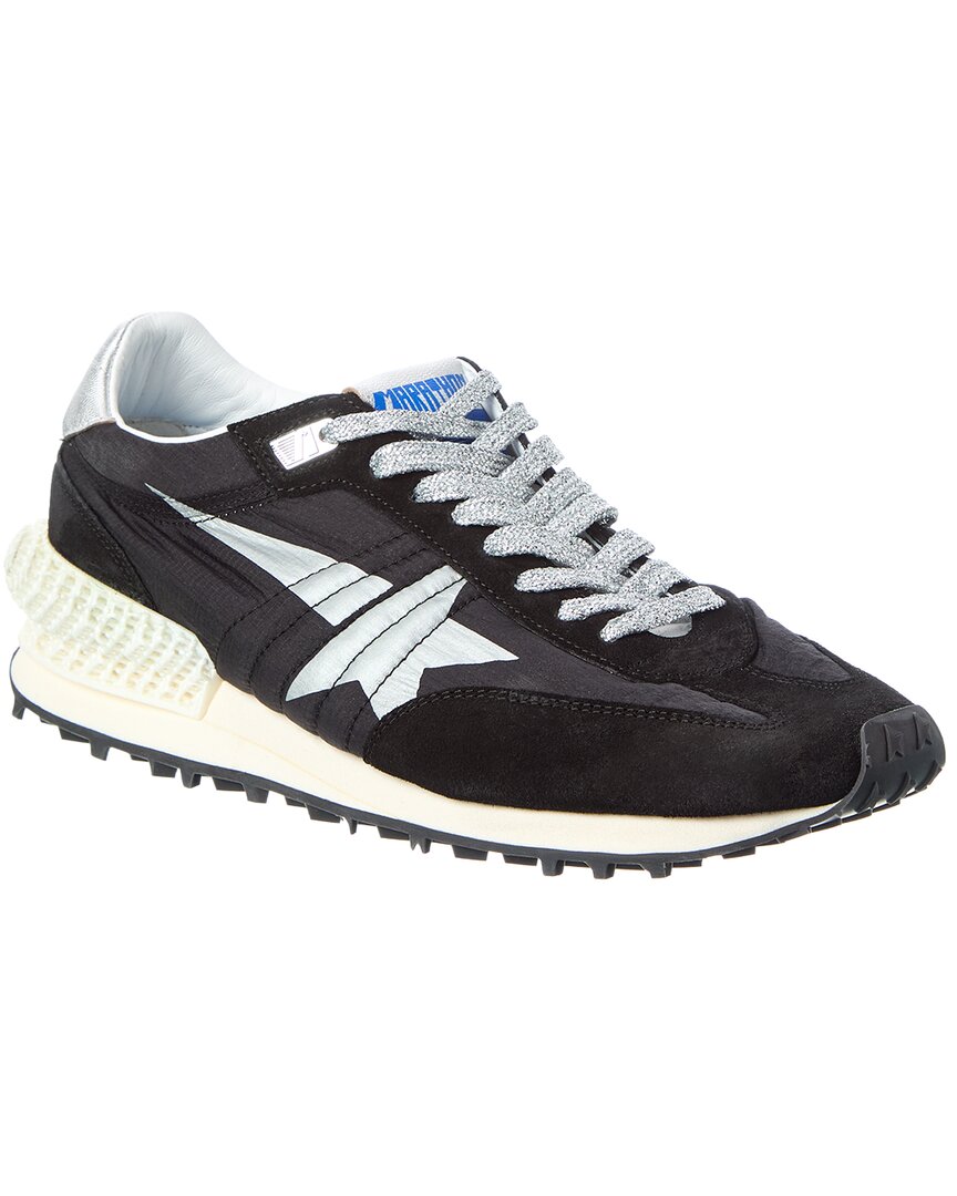 Golden Goose Running Marathon Nylon & Leather Sneaker