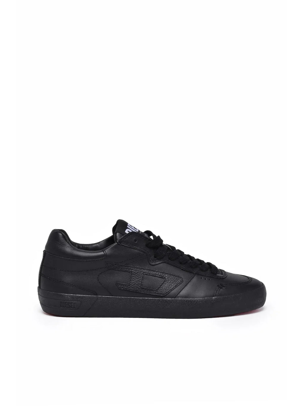 Black Leather Leroji Low Sneakers
