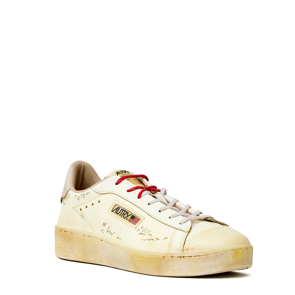 Dallas Low Vintage Marshmallow Nabuk Sneakers