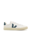 Low-Top Sneakers In Organic Traced Leather With Suede Accents