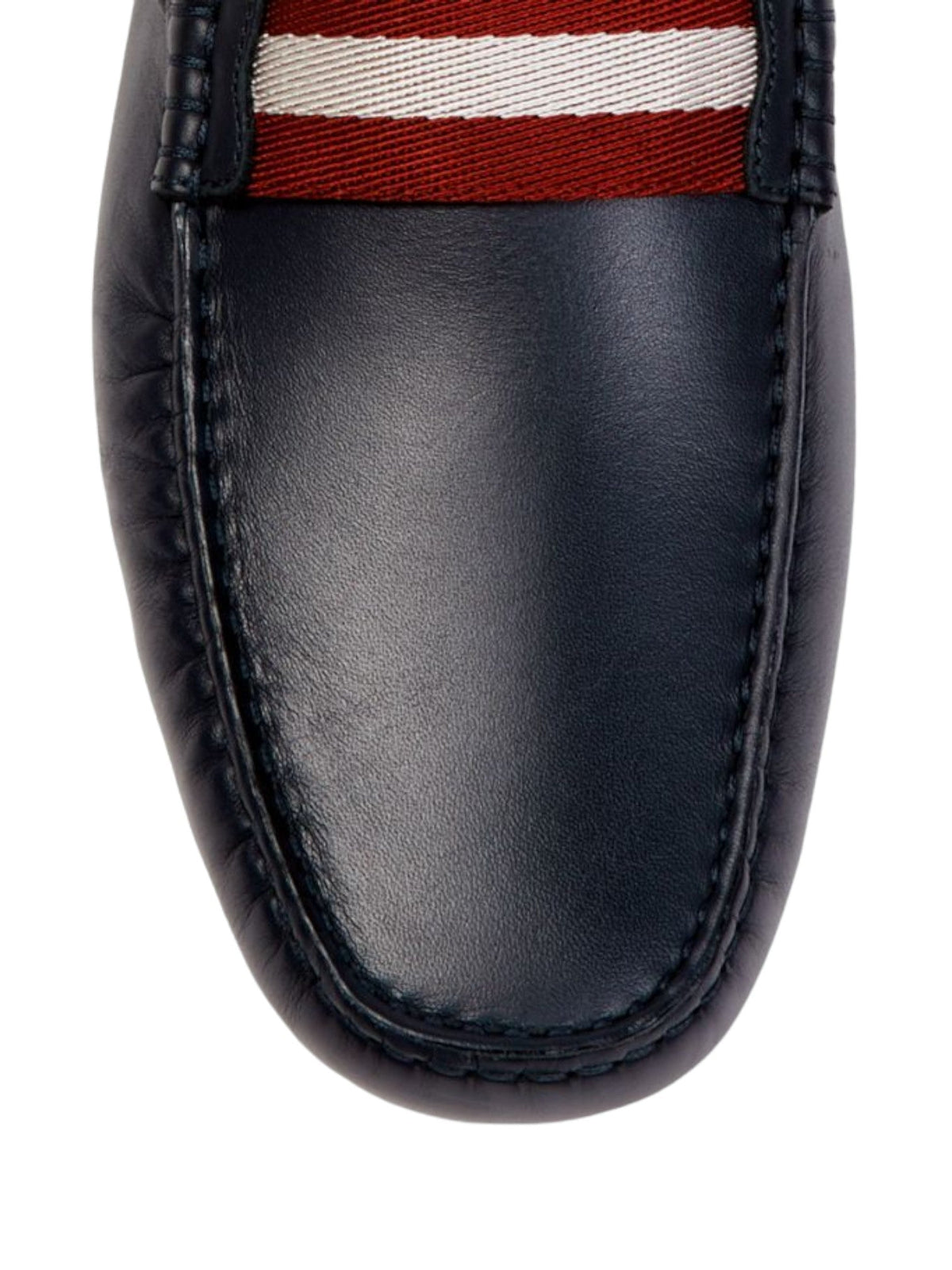 Bally Waltec Men's 6198385 Navy Blue Leather Loafer