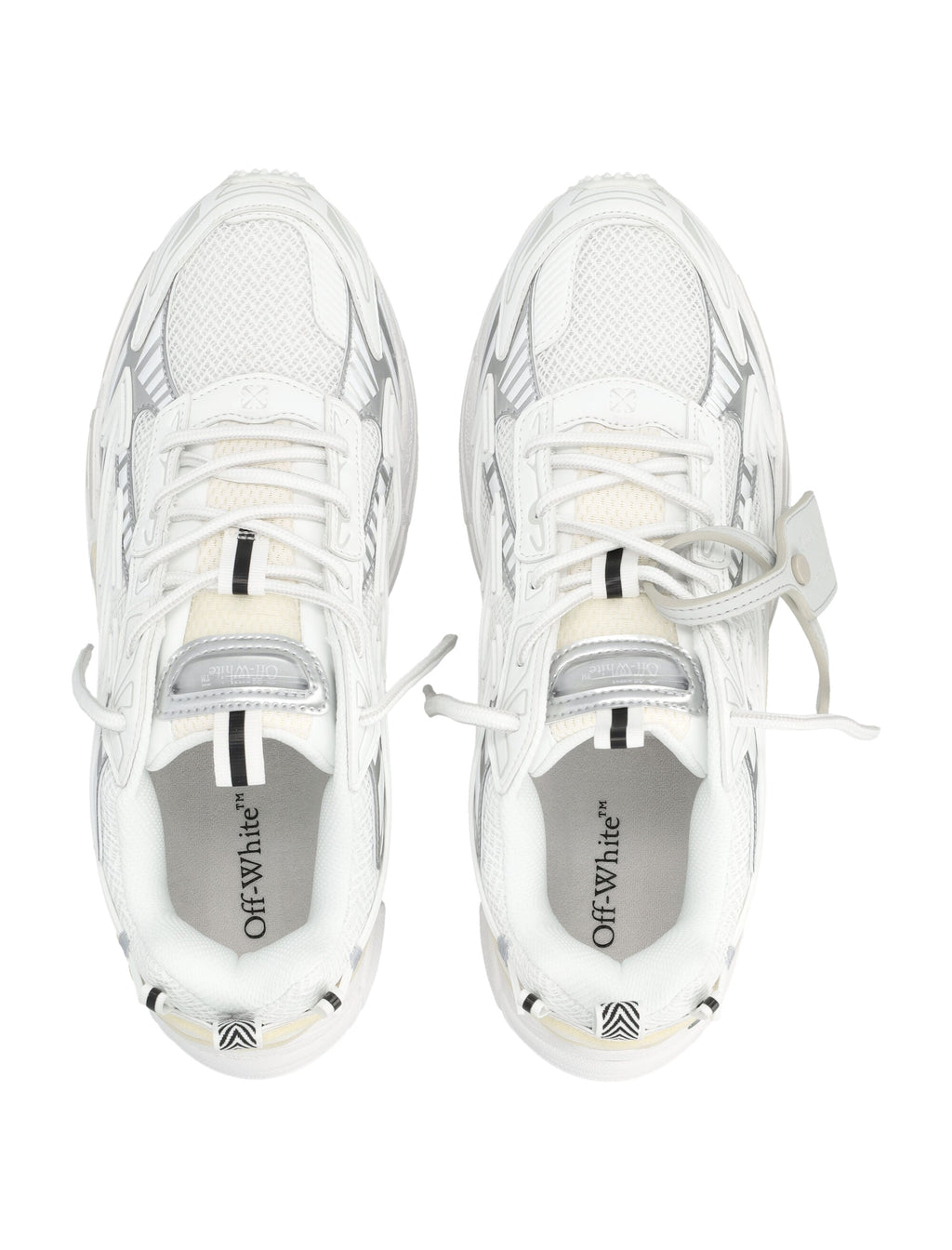 Beige Be Right Back Layered Textured Sneakers