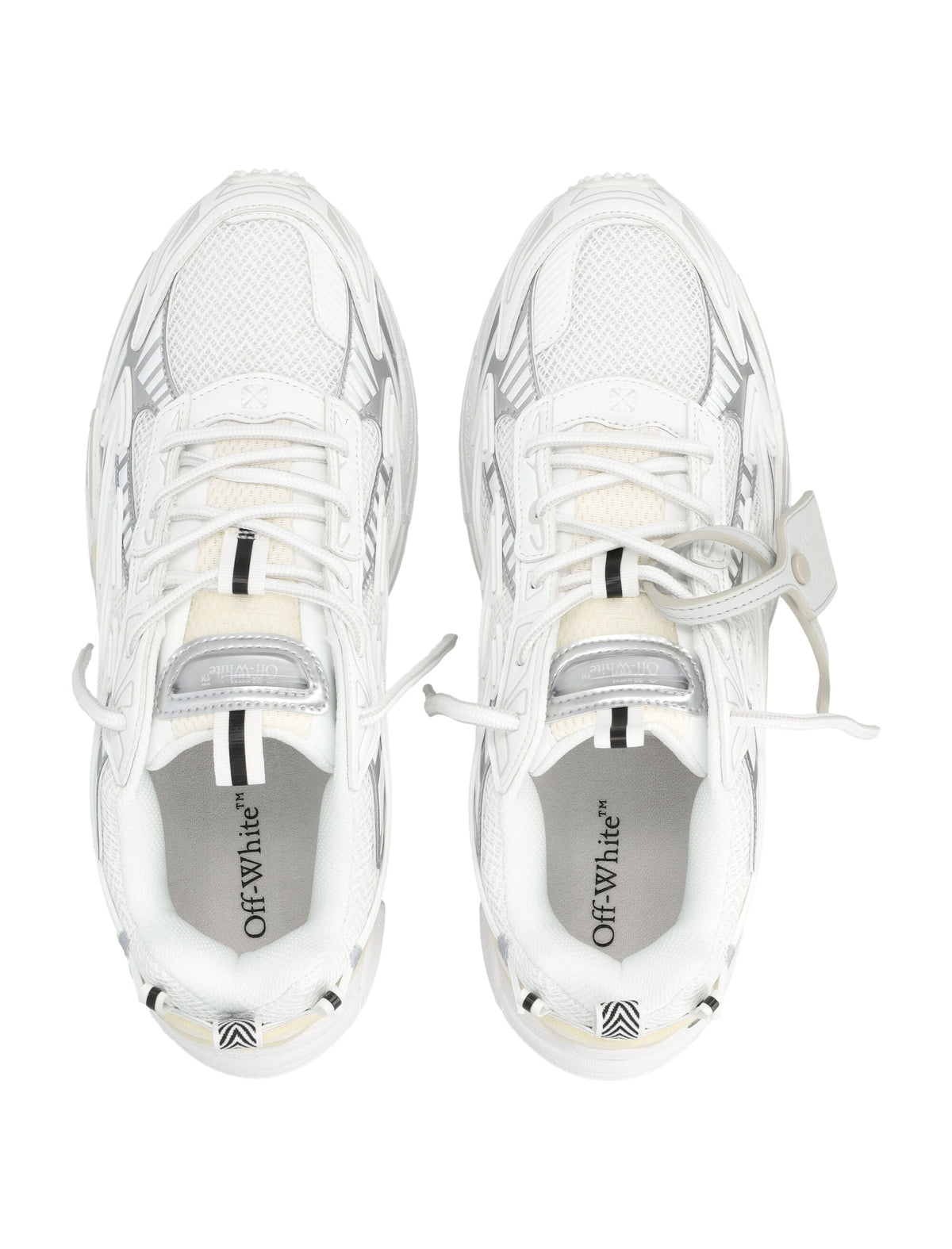 Beige Be Right Back Layered Textured Sneakers