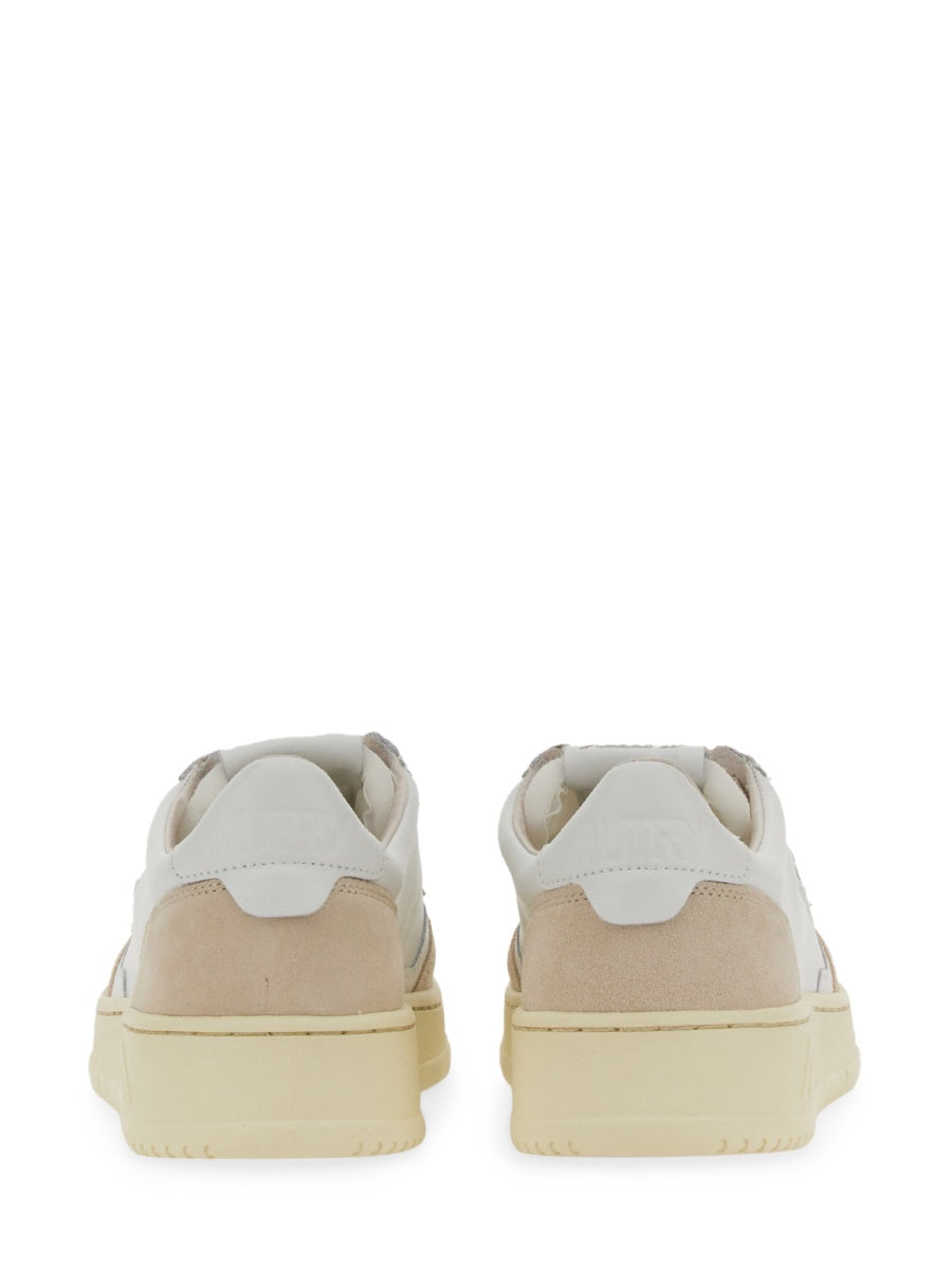 Medalist Low Top Suede Leather Sneakers