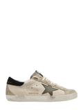 Green Leather Superstar Sneakers