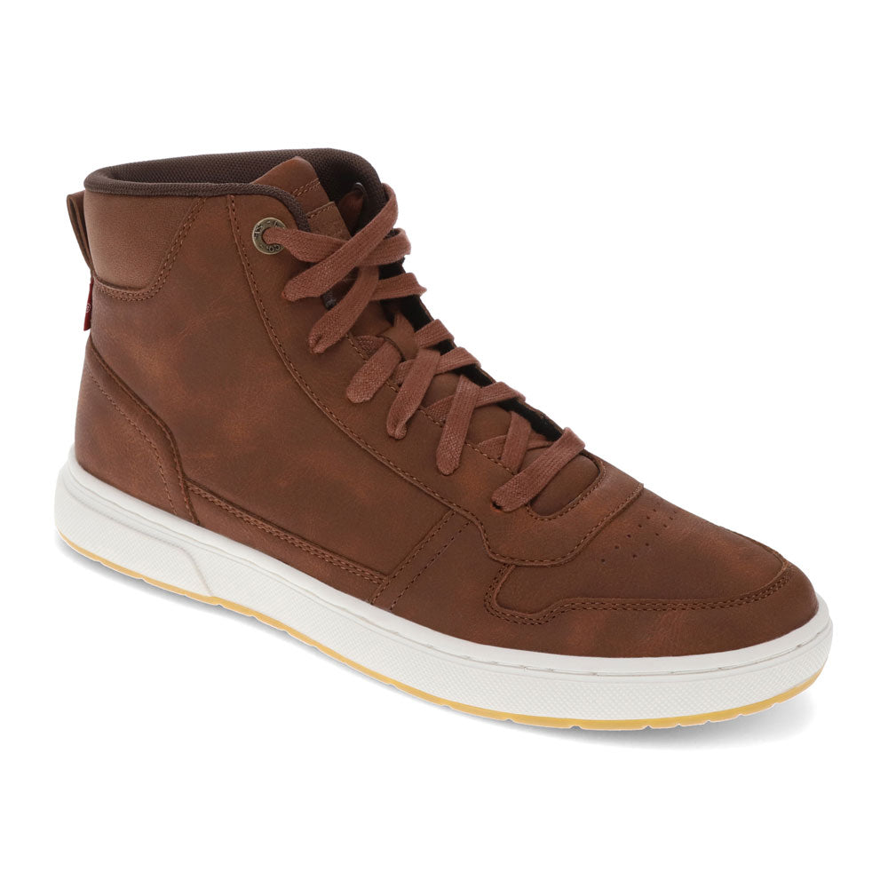 Levi's Mens Stephen Synthetic Leather Casual Lace Up Sneaker Boot