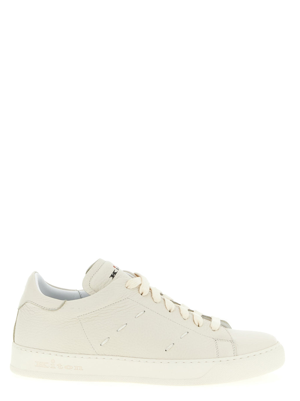 Kiton Nubuc Leather Low Top Men's Sneakers
