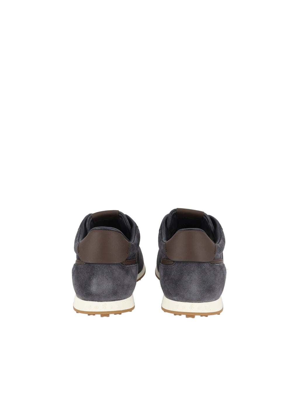 Grey H699 Suede Low-Top Sneakers