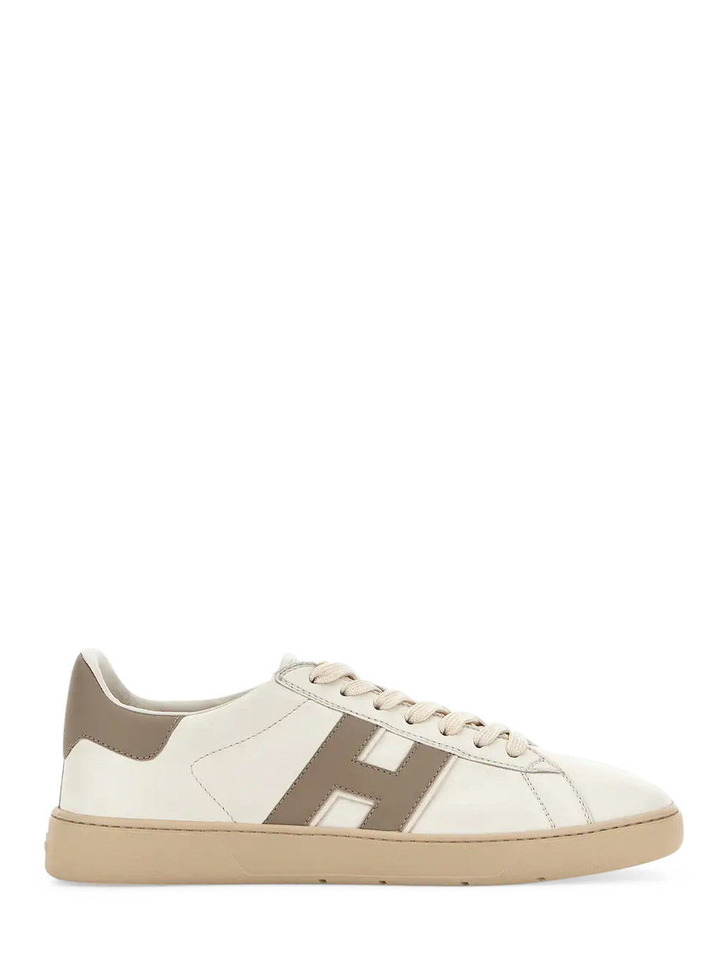 Low-Top Sneakers with Contrasting Side Panel