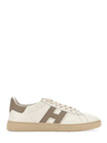 Low-Top Sneakers with Contrasting Side Panel