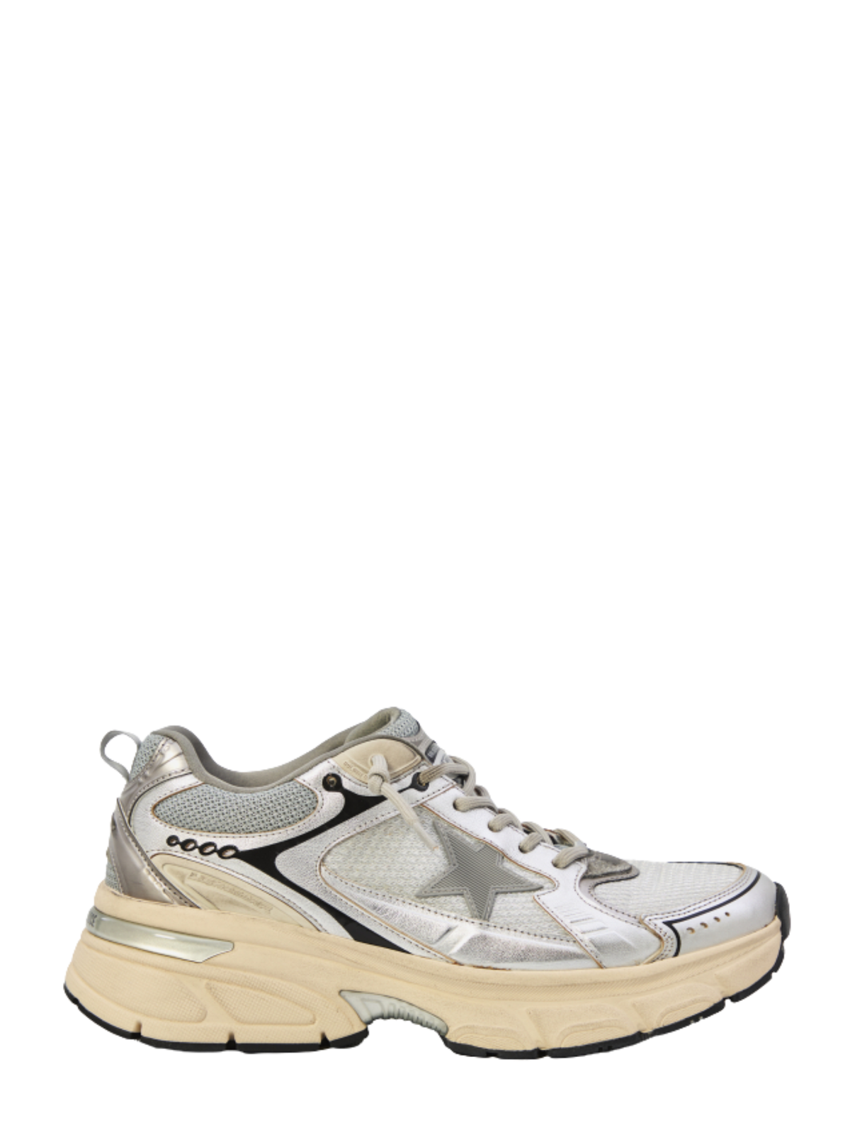 Grey Mesh Lightstar Sneakers