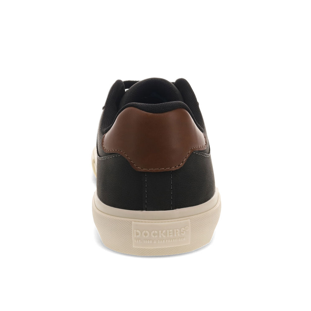 Dockers Mens Marco Synthetic Leather Casual Lace Up Sneaker Shoe