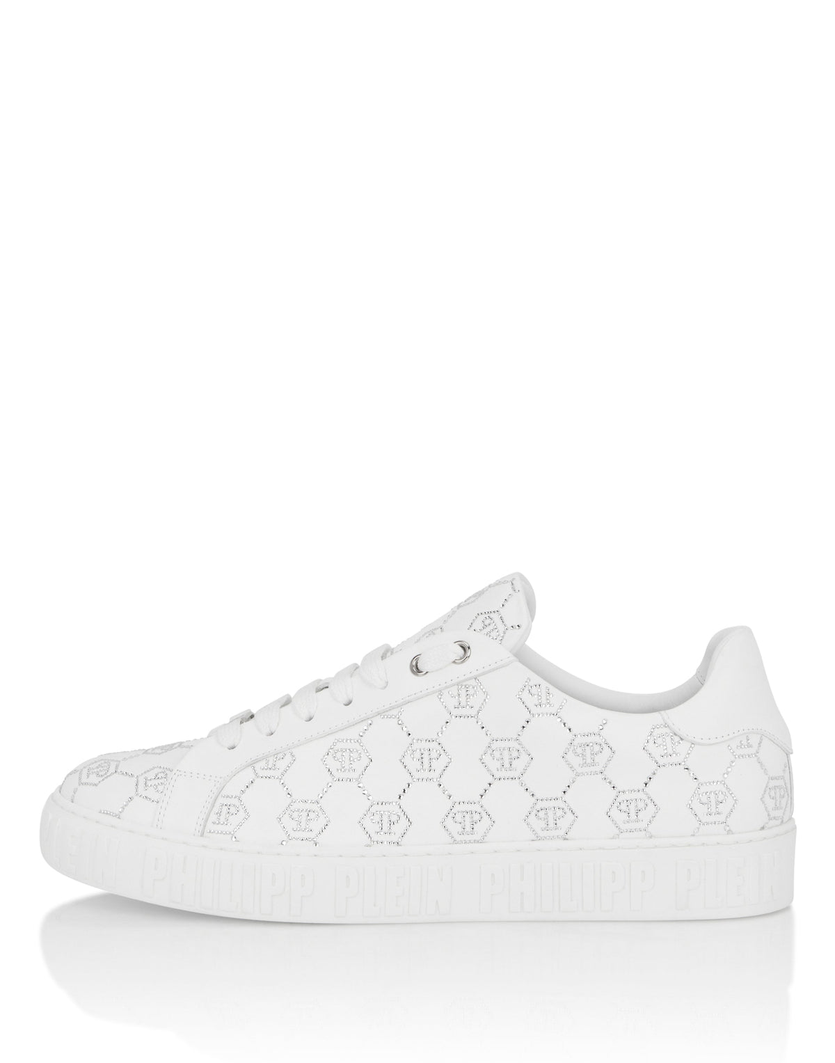 Low-Top Sneakers Carson Monogram Strass