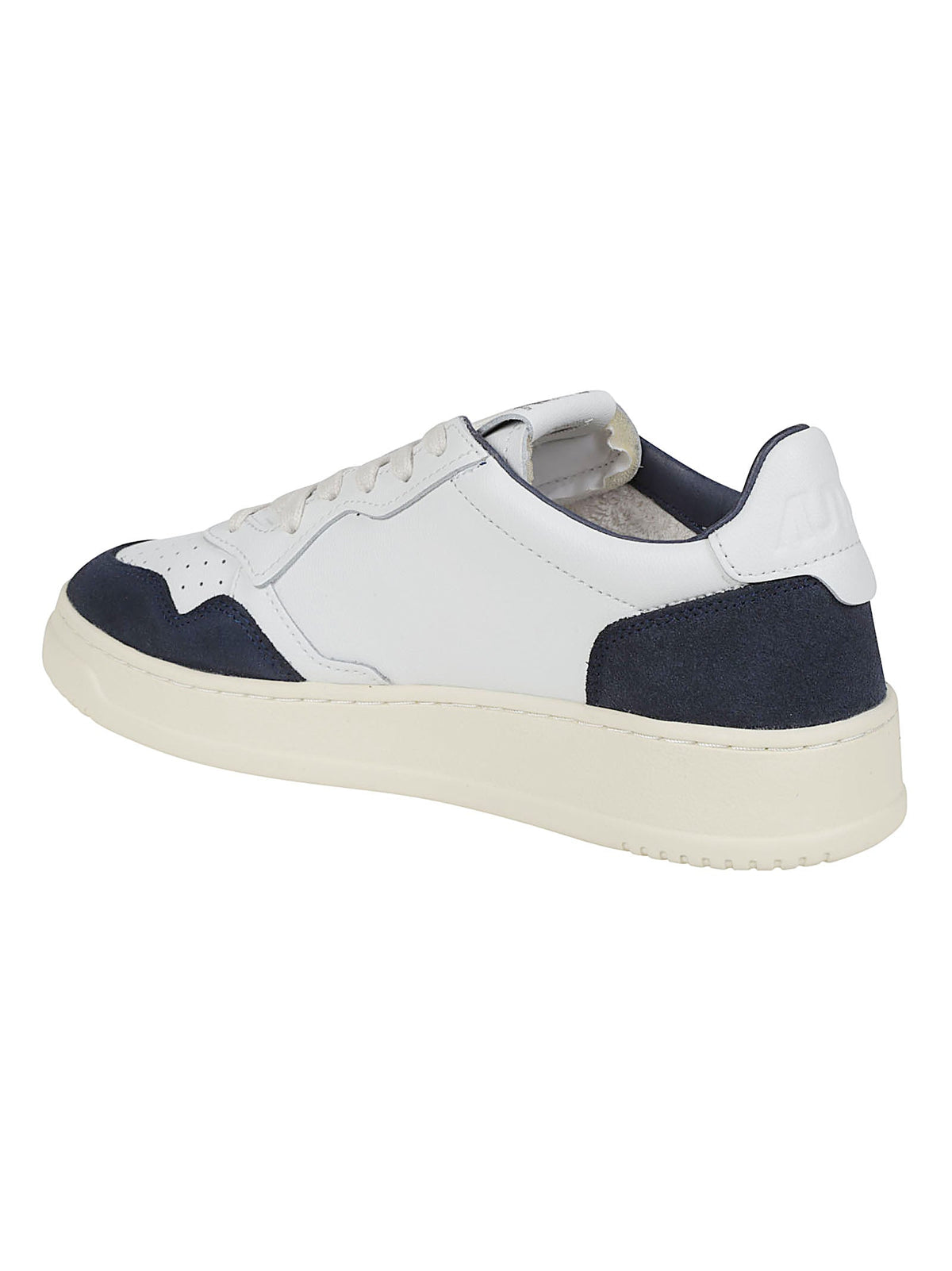 Medalist Low Leather-Suede Low-Top Sneakers