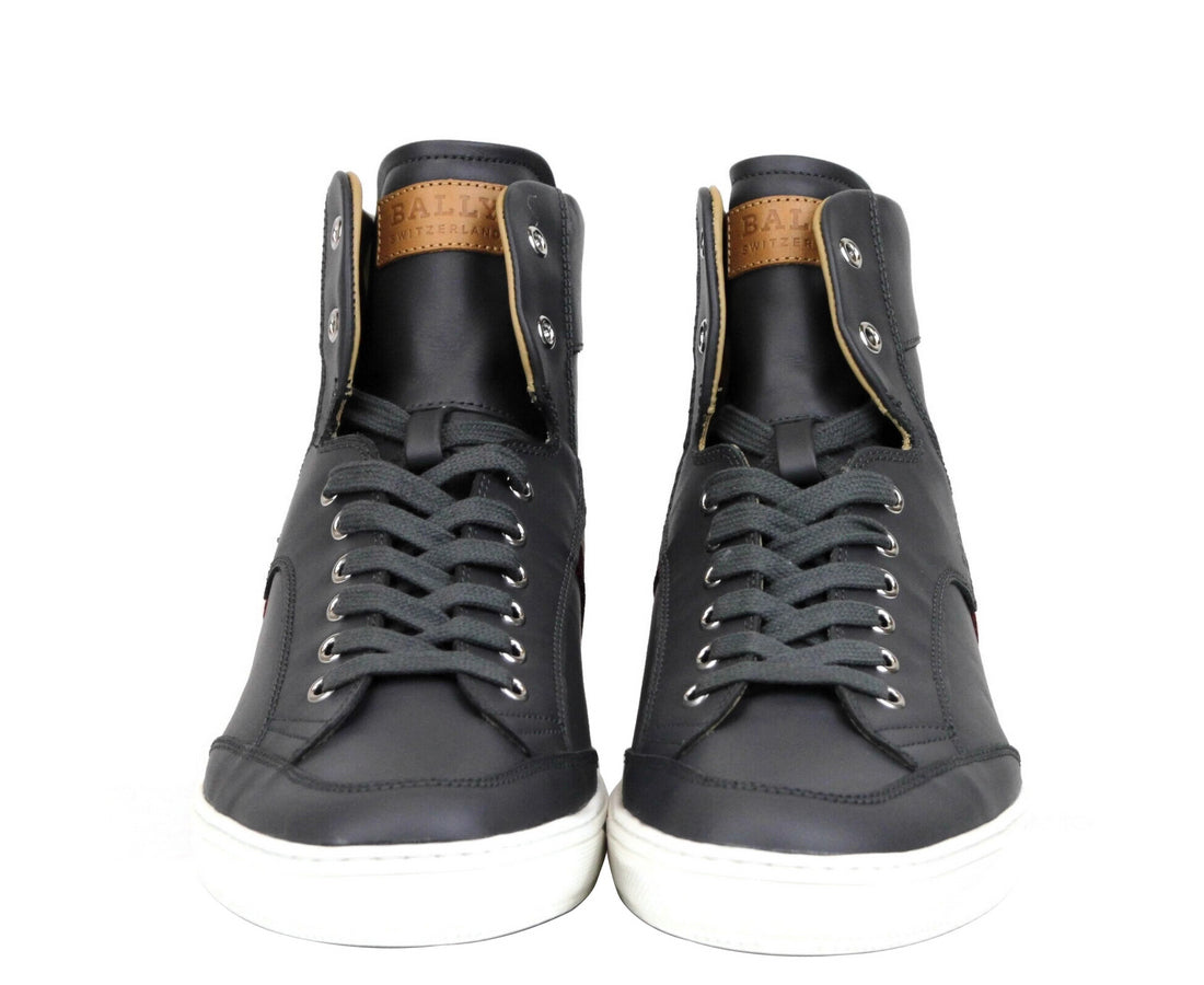 Bally Men's  Calf Leather Hi-top Sneaker With