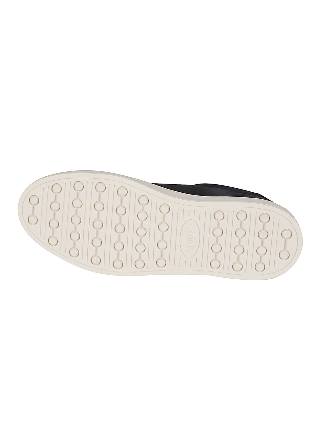 Low-Top Calf Leather Sneakers with Contrasting Sole