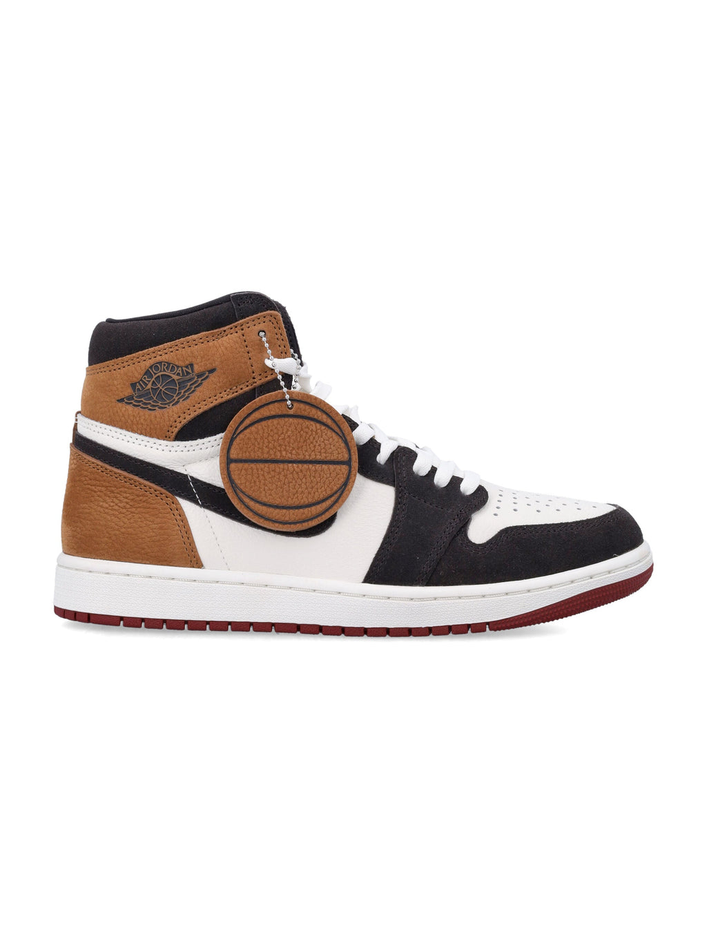 Air Jordan High-Top Leather Suede Sneakers