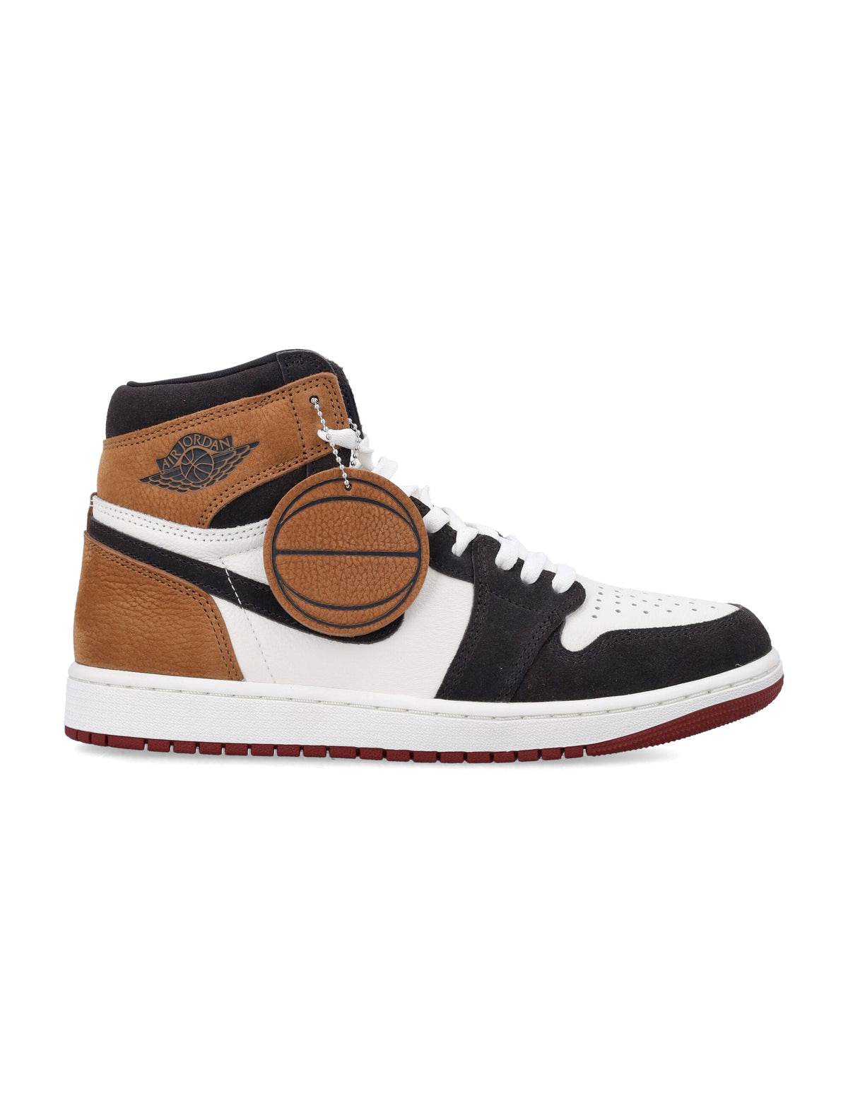 Air Jordan High-Top Leather Suede Sneakers