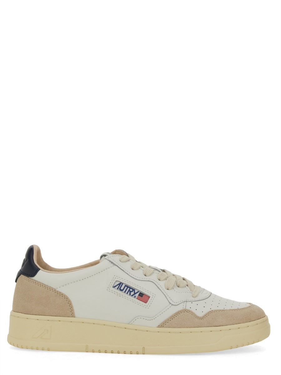 Medalist Low-Top Leather Suede Sneakers