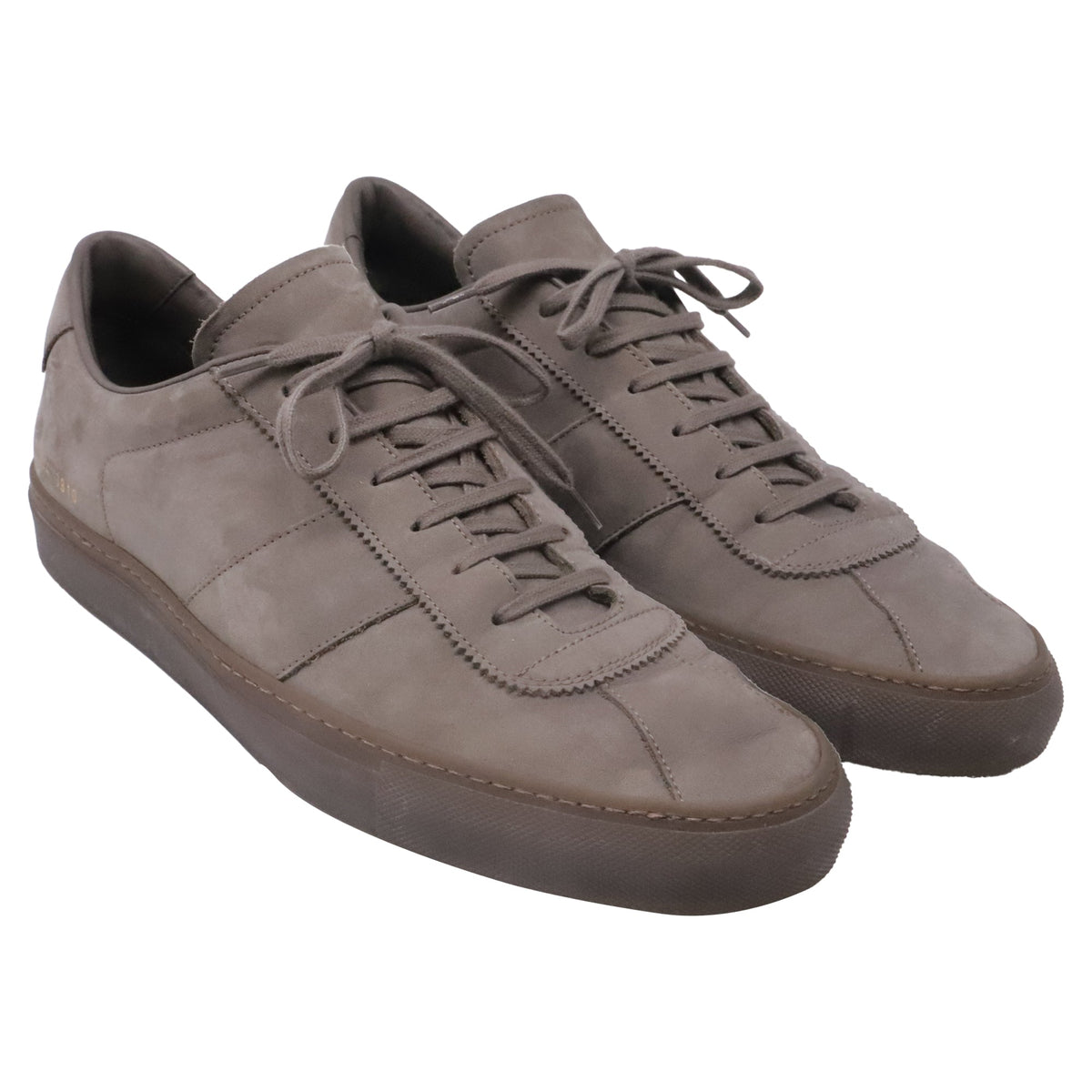 Common Projects Tennis Low-Top Sneakers in Grey Leather