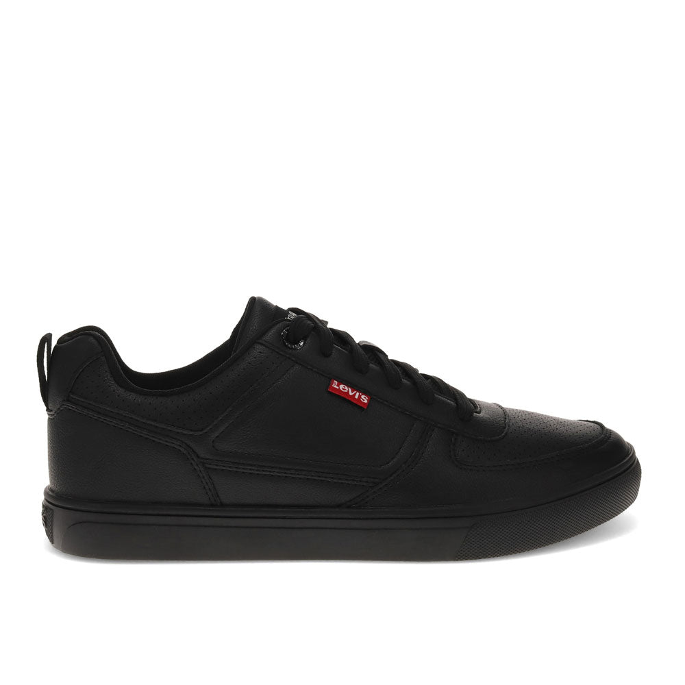 Levi's Mens Liam Lo Synthetic Leather Casual Lace Up Sneaker Shoe