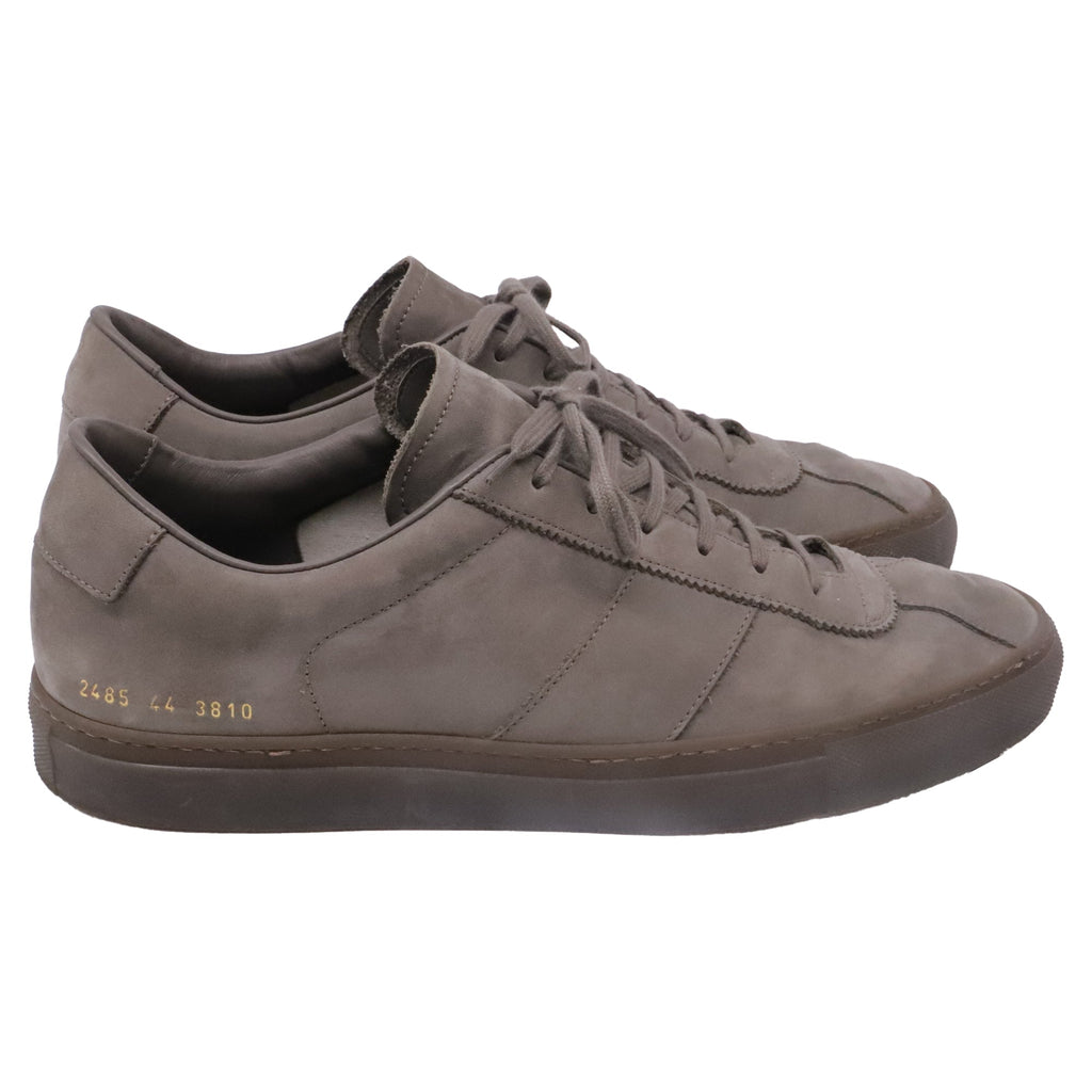 Common Projects Tennis Low-Top Sneakers in Grey Leather