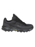 Black Devin Low-Profile Polyurethane Sneakers