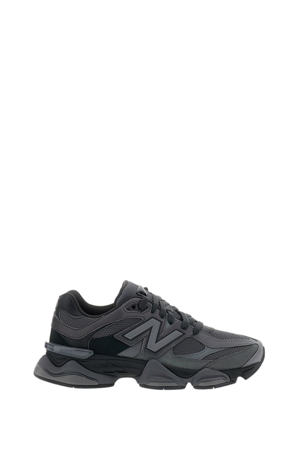 Black 9060 Mesh Suede Sneakers