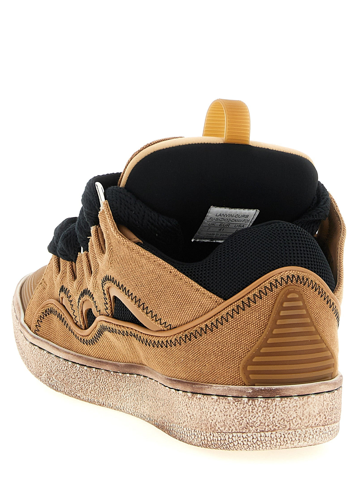 Lanvin Cotton Chunky Men's Sneakers