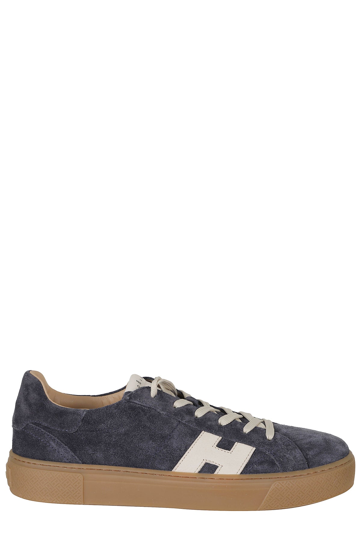 Blue Crosswind Suede Smooth Leather Rubber Sole Sneakers