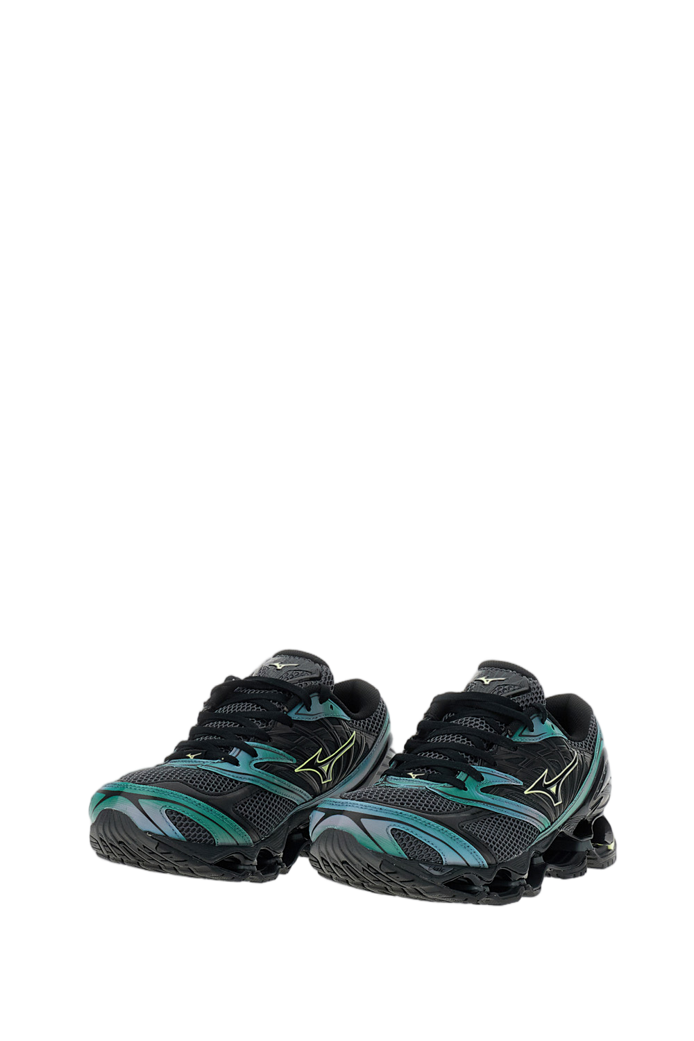 Black Mesh Wave Prophecy LS Sneakers