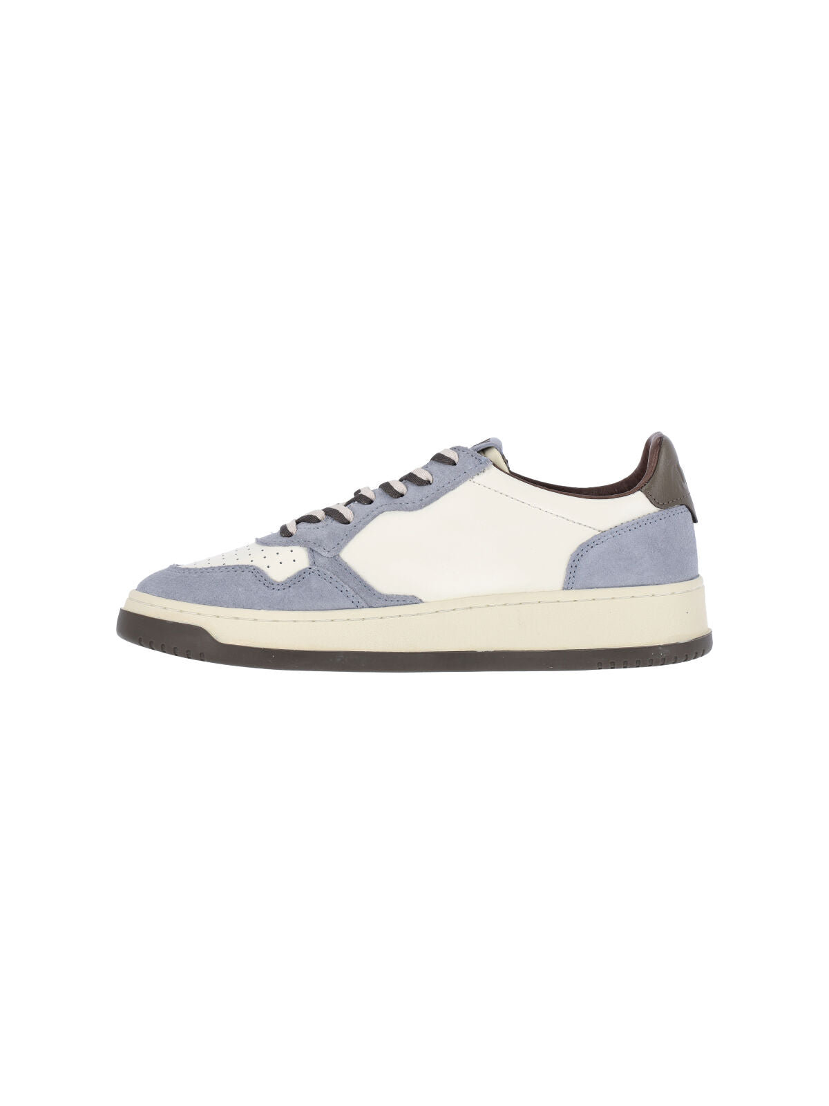 Low-Top Sneakers with Rounded Toe