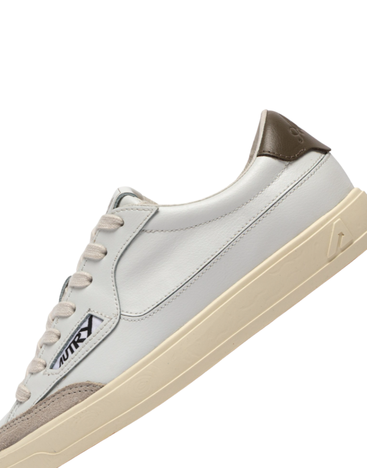 Leather Suede Low-Top Sneakers