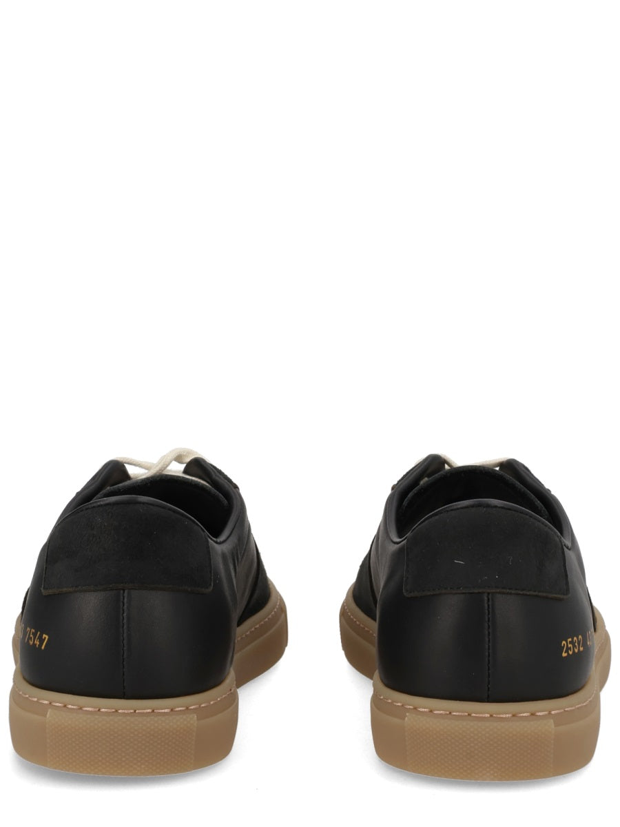 Black Bball Suede Accents Low-Top Sneakers