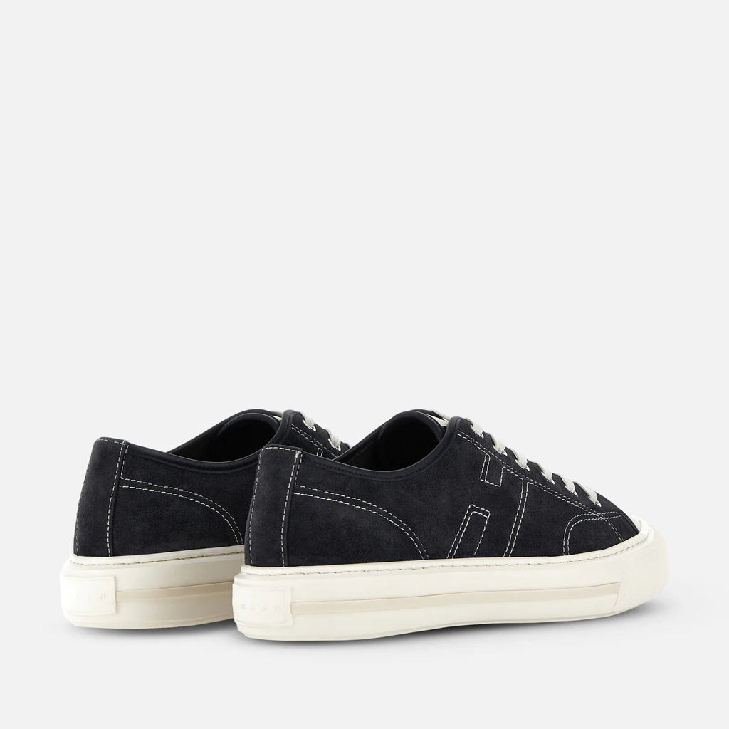H691 Allacciato H Cuciture Sneakers in Blue