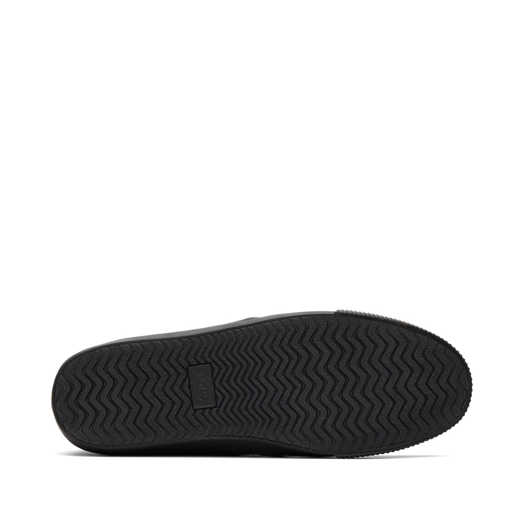 Carlo All Black Heritage Canvas Lace-Up Sneaker