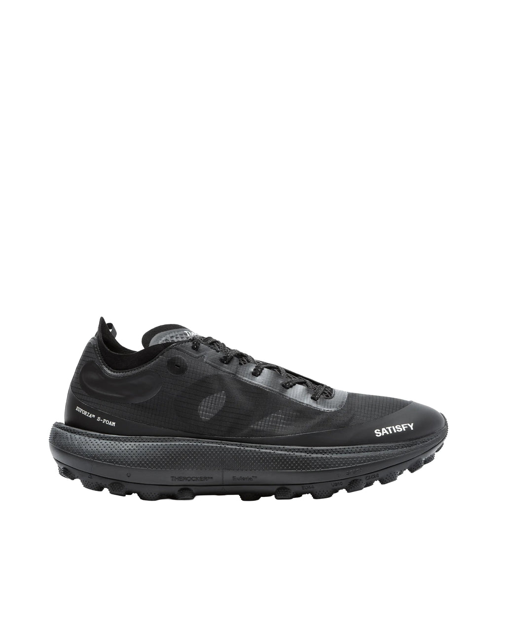 Jet Black Therocker Low-Top Sneakers