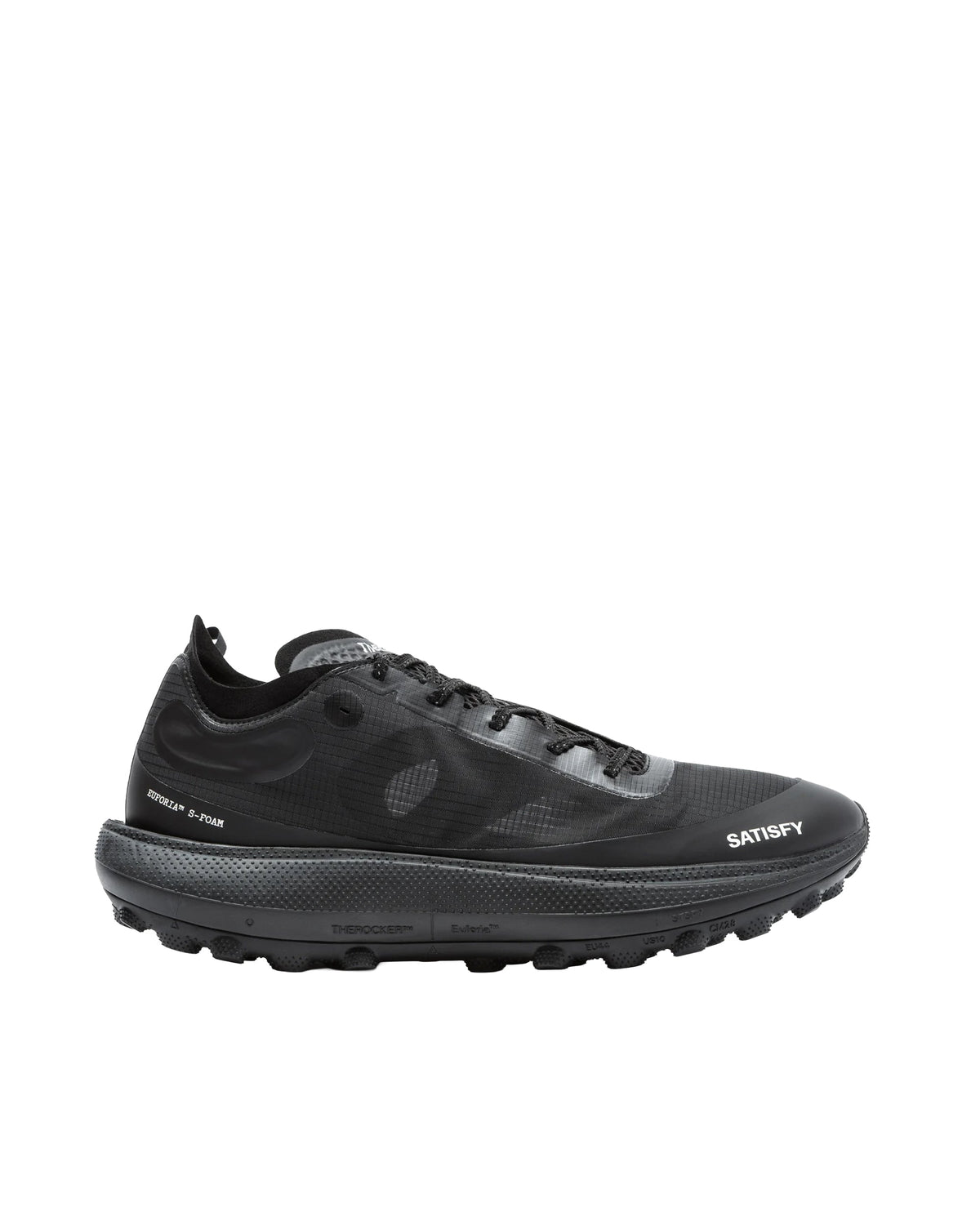 Jet Black Therocker Low-Top Sneakers