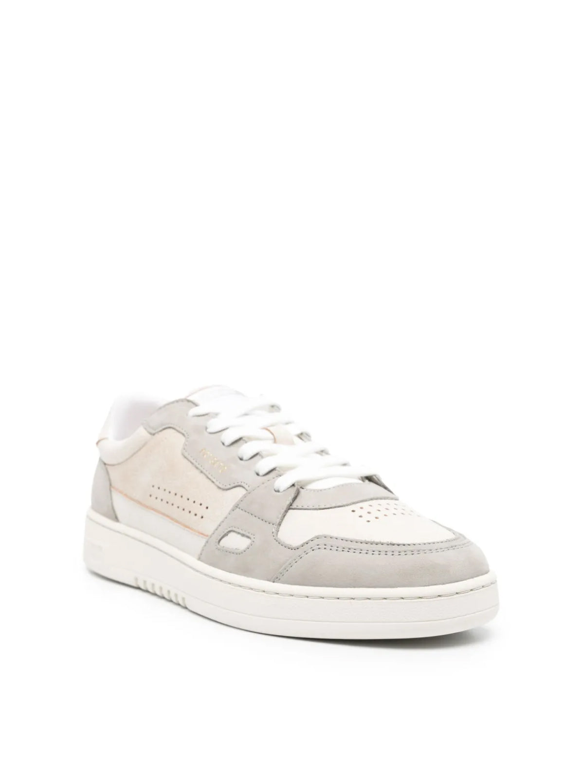 Beige/Light Grey Dice Lo Leather Sneakers