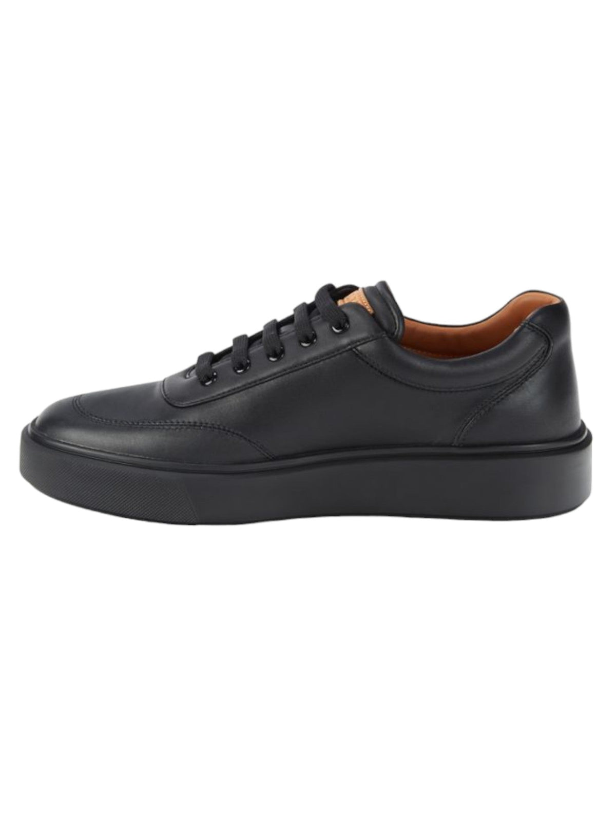 Bally Coby 6310056 Men's Black Lamb Leather Sneakers