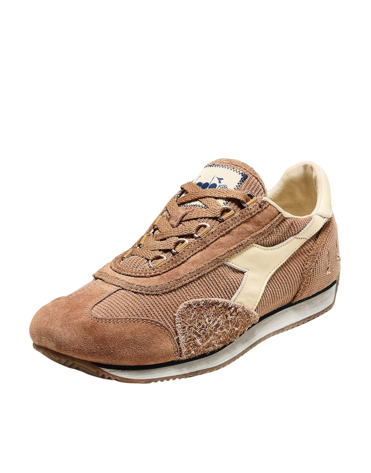 Brown Leopard Equipe Corduroy Sw Suede Low-Top Sneakers