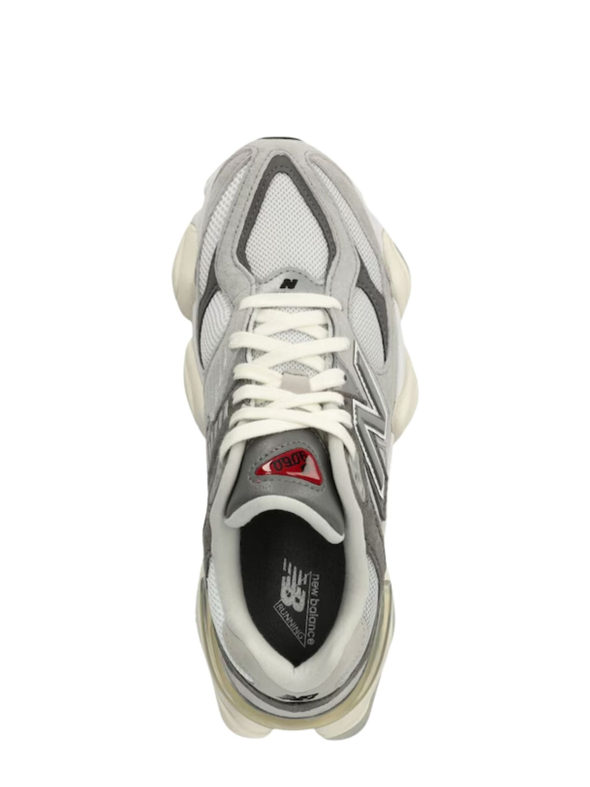 Gray 9060 Suede-Blend Retro-Futuristic Sneakers