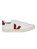 Campo Low-Top Eco Leather Red Suede Sneakers