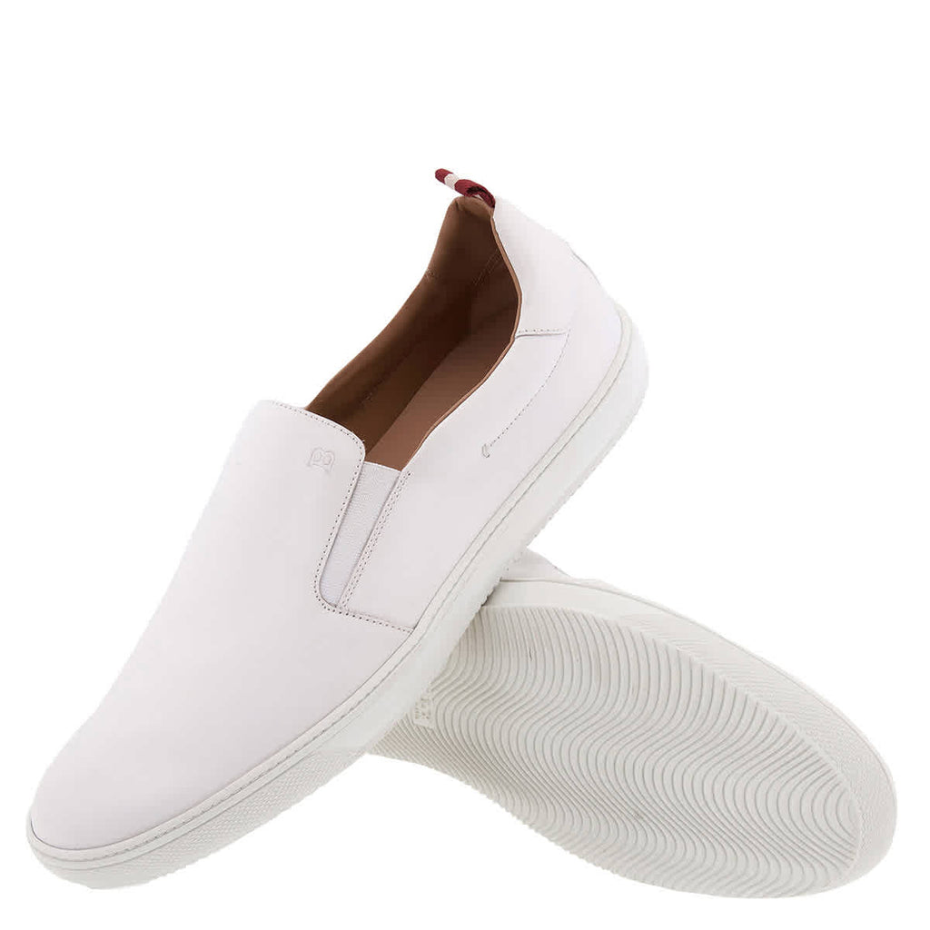 Bally Orniel White Leather Sneakers