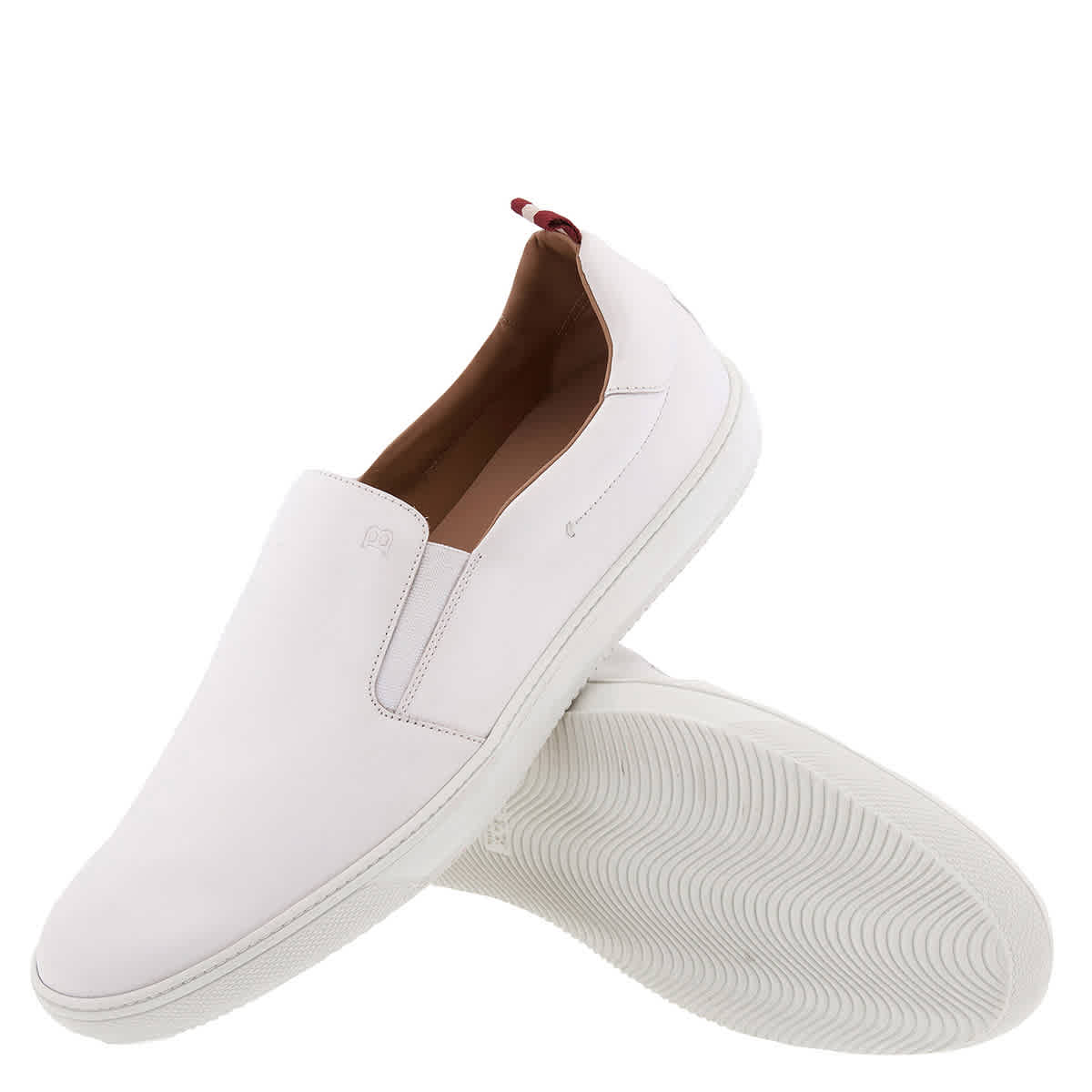 Bally Orniel White Leather Sneakers
