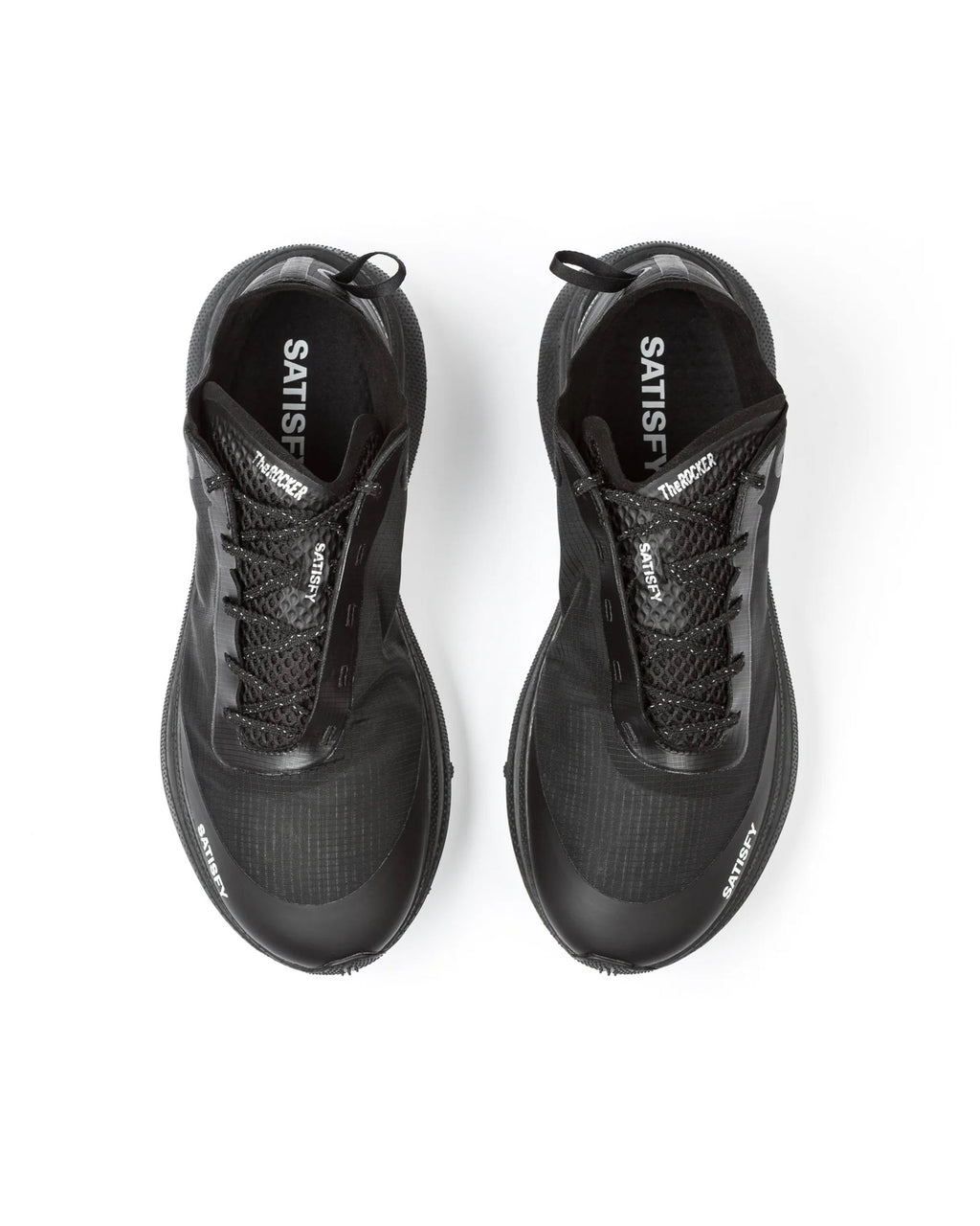 Jet Black Therocker Low-Top Sneakers
